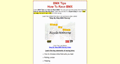 Desktop Screenshot of bmx-tips.com